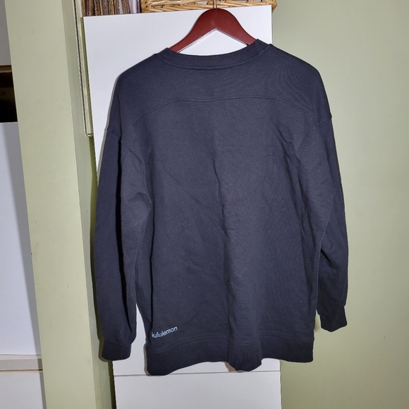 Lululemon - Oversized Crew sweatshirt black 8 - Picture 4 of 6